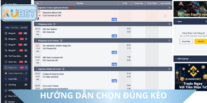 Hiểu rõ các loại kèo giúp bạn chọn đúng hướng chơi