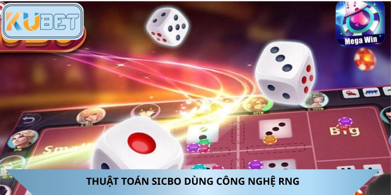 Thuật toán tài xỉu dùng công nghệ RNG cho kết quả ngẫu nhiên