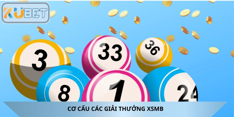 Cơ cấu thưởng XSMB